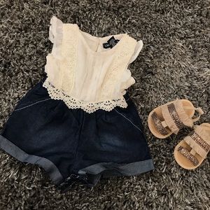 Baby outfit limited too baby sandals